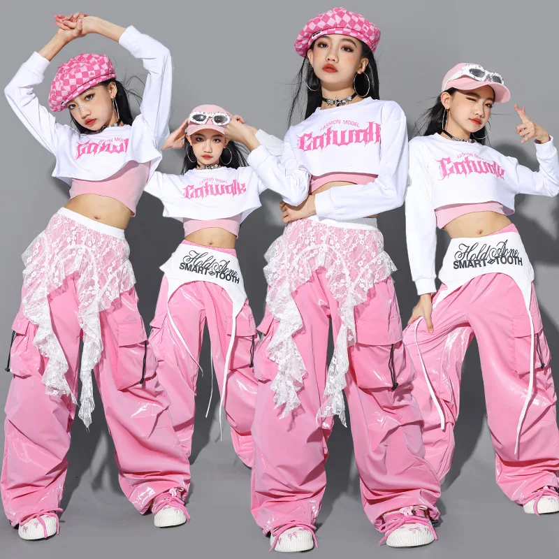 Street Fashion Kpop - Yeni Kpop Caz Dans Kıyafetleri Kızlar