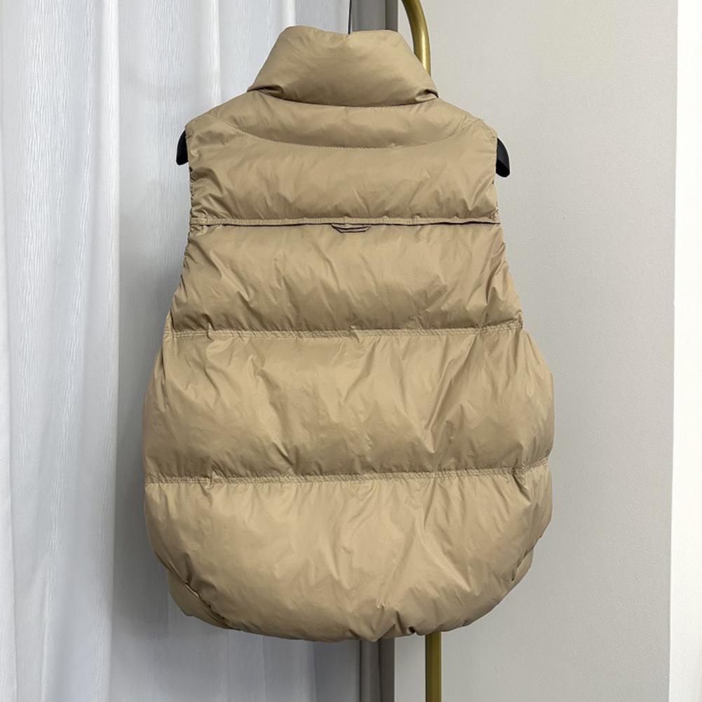 Puffer Vest Padded - Kışlık Montlar Moda Dolgulu Yelekler Kolsuz
