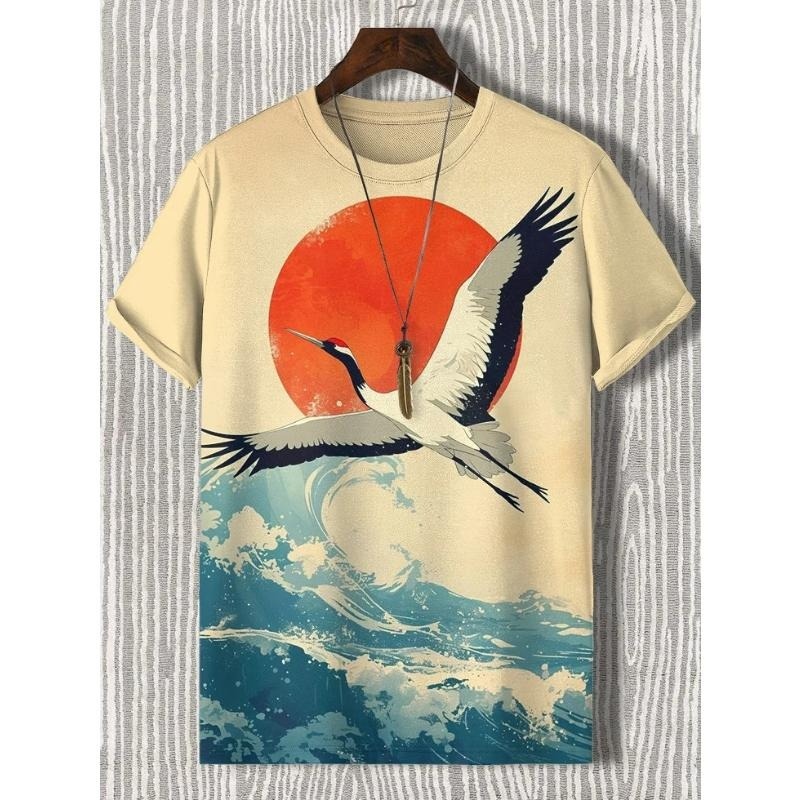 Street Fashion Of Japan - Japonya Harajuku Sokak Retro T-shirt erkek