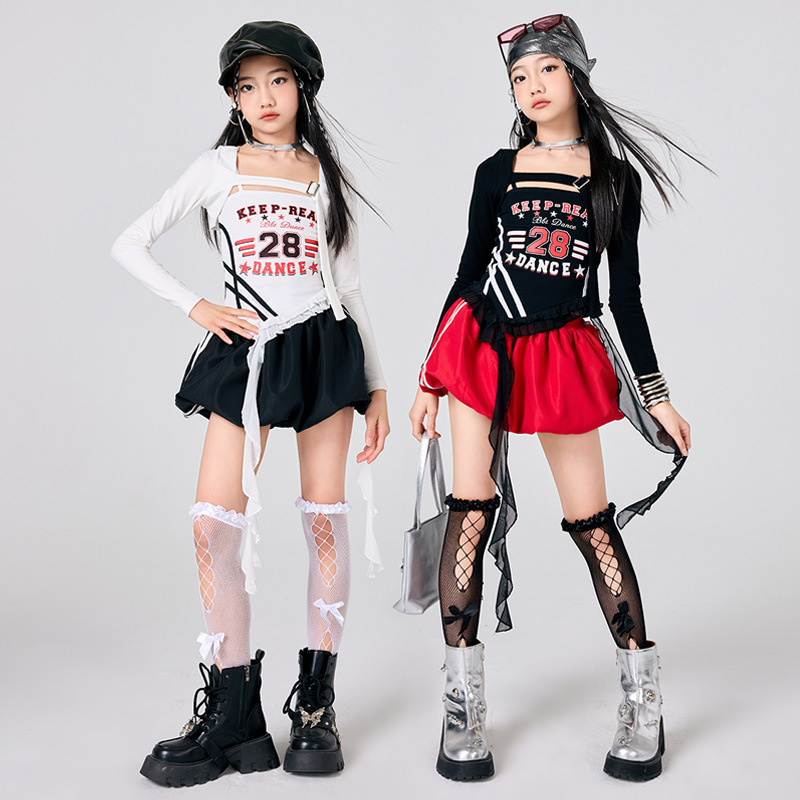 Street Fashion Kpop - Yeni Kız K-Pop Caz Sahne Kıyafetleri