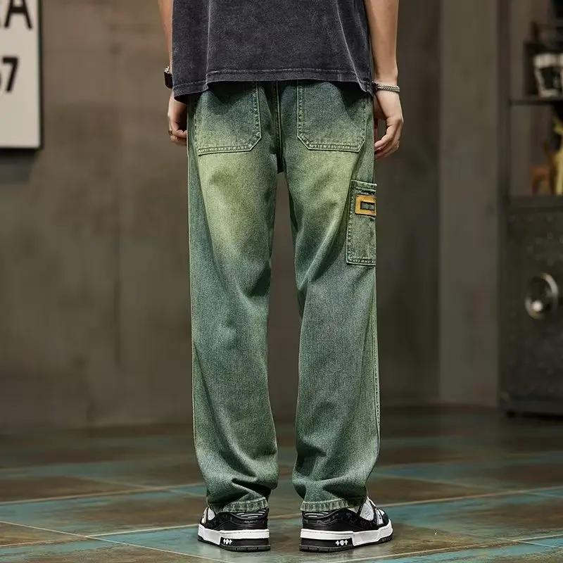 Street Fashion Of Japan - Kore Moda Vintage Kot Erkekler dökümlü