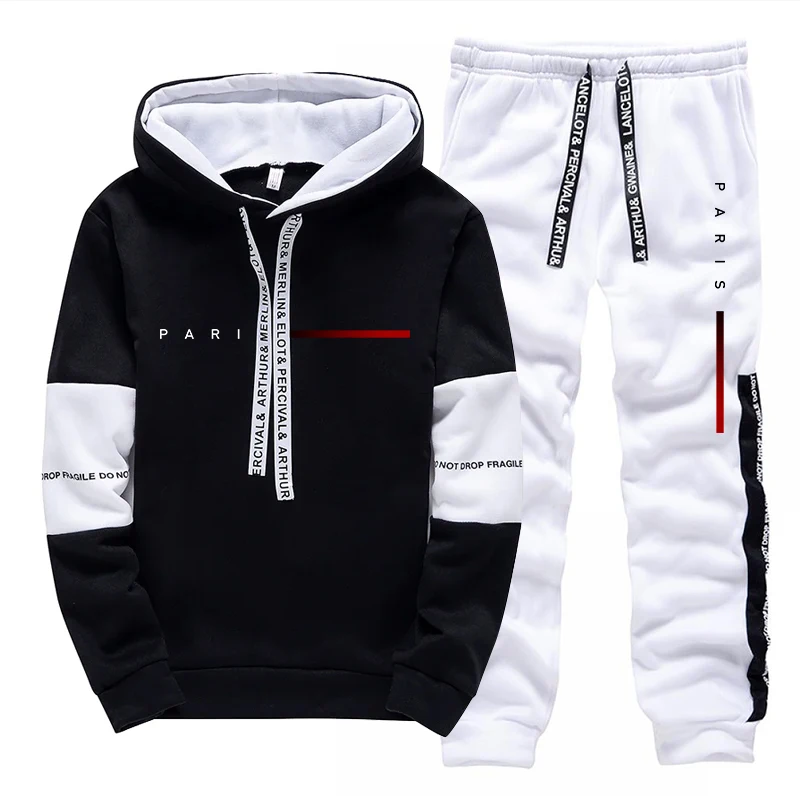 Street Fashion For Man - Paris Moda Kapüşonlu Üst Giyim Sokak