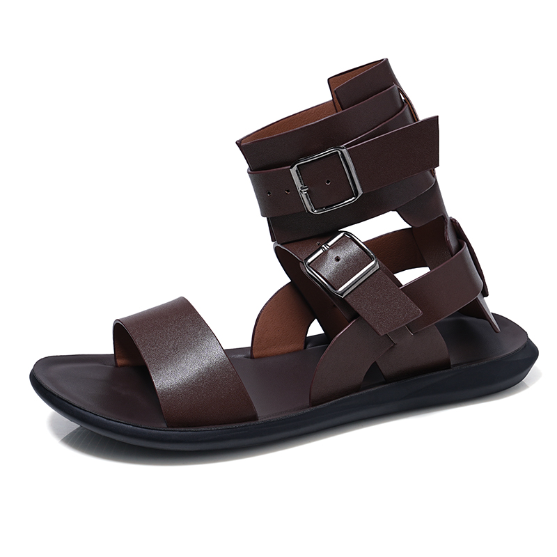 Street Fashion Roma - Sokak Stili Erkek Yaz Sandaletleri Açık