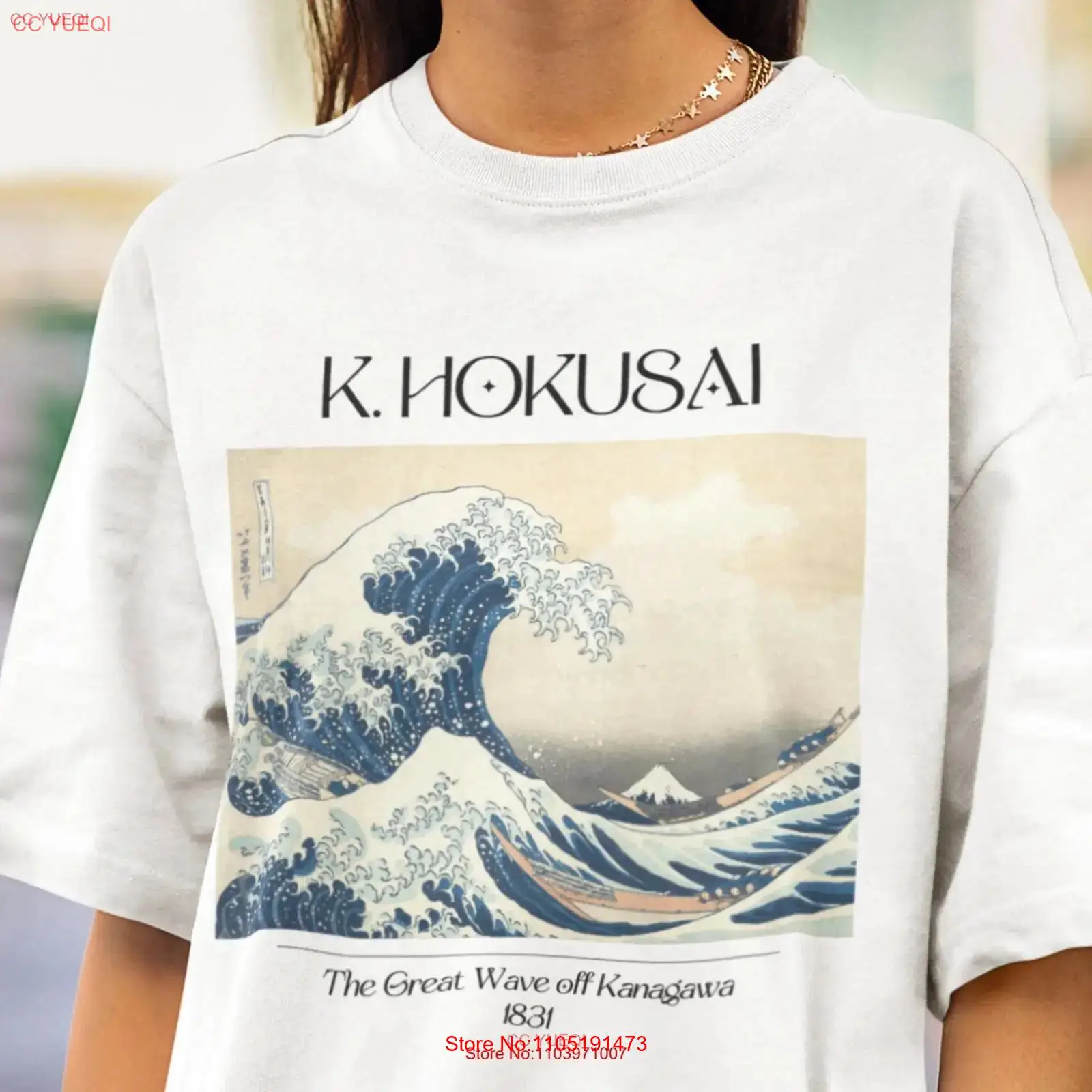 Street Fashion In Japan - Katsushika Hokusai Kanagawa'da Büyük Dalga Japon
