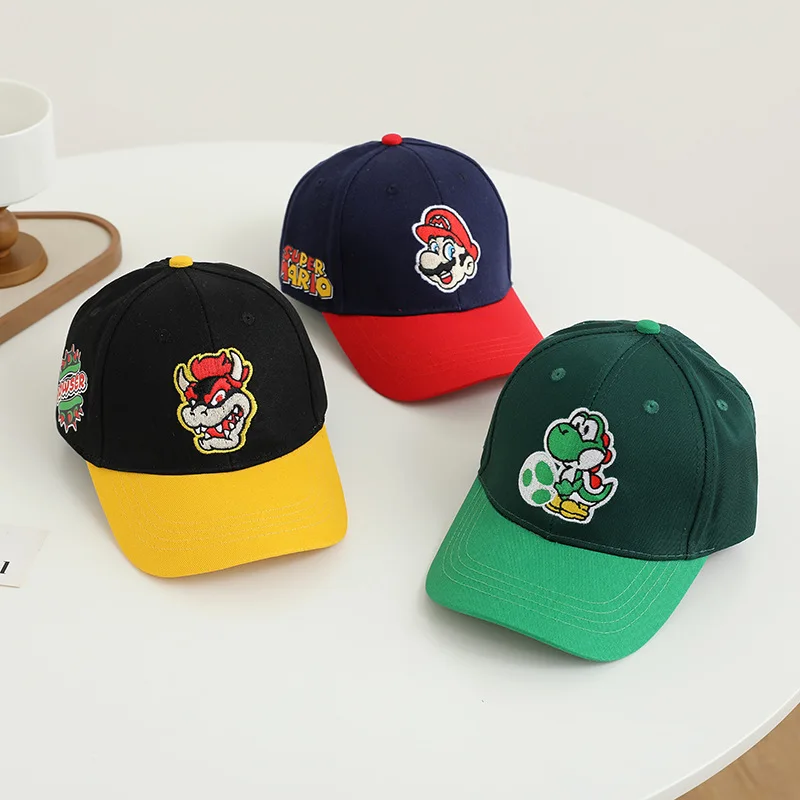 Street Fashion Hats - Çevresel Marios Beyzbol Şapkaları Şekil Bowser