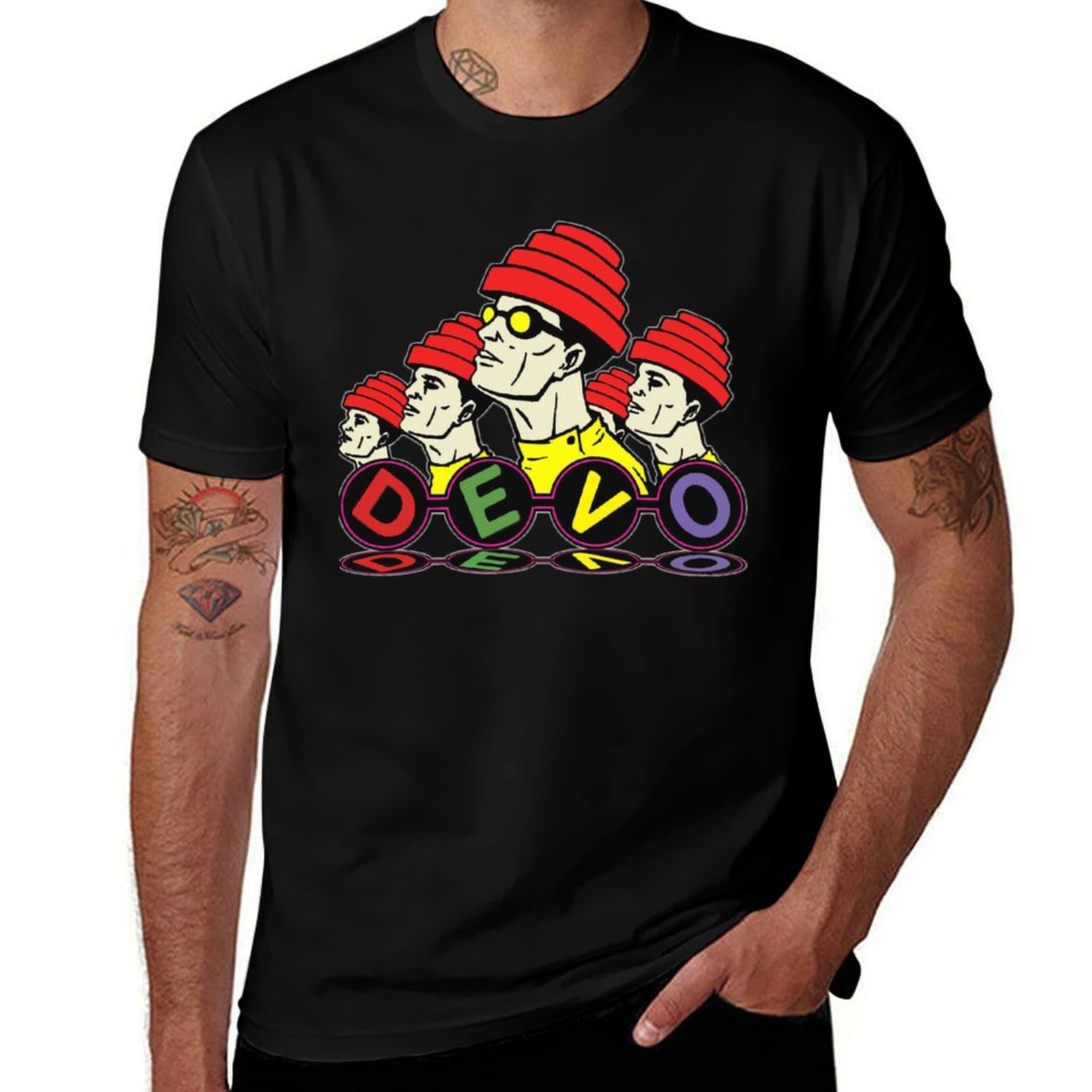 Street Fashion For Short Guys - Four Guys T-Shirt Sokak Modası Günlük