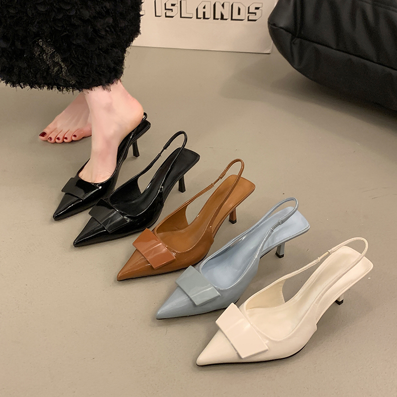 Street Fashion Designers - Yeni Yaz Yüksek Topuklu Kadın Sandaletleri