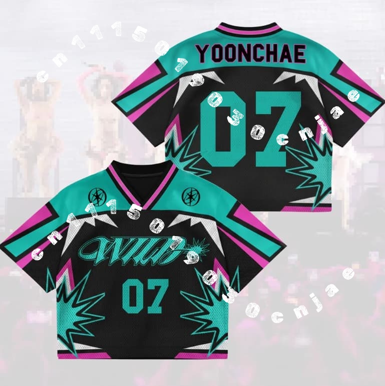 Street Fashion Kpop - Kpop KATSEYE Lara No.05 Burst Grafik