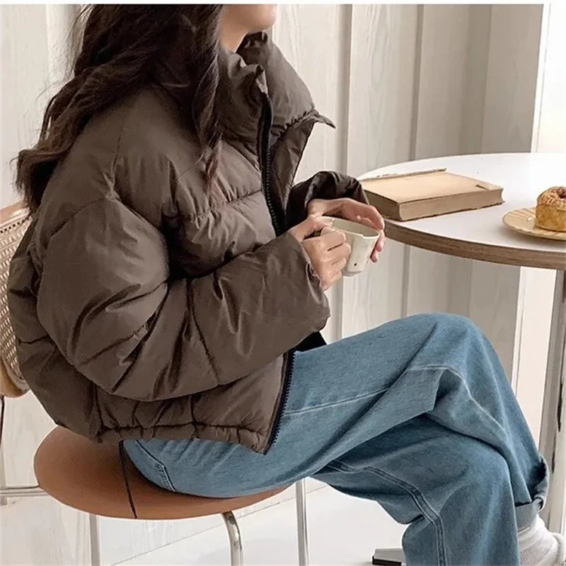Puffer Vest Padded - 2024 Yeni Kadın Katı Gevşek Balon