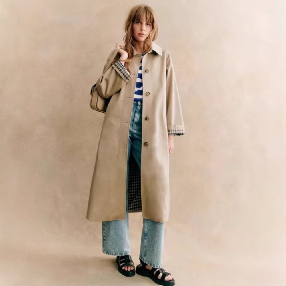 Kadın Modası Uzun Trençkot Ret - Street Fashion England incelemesi ve fiyatı