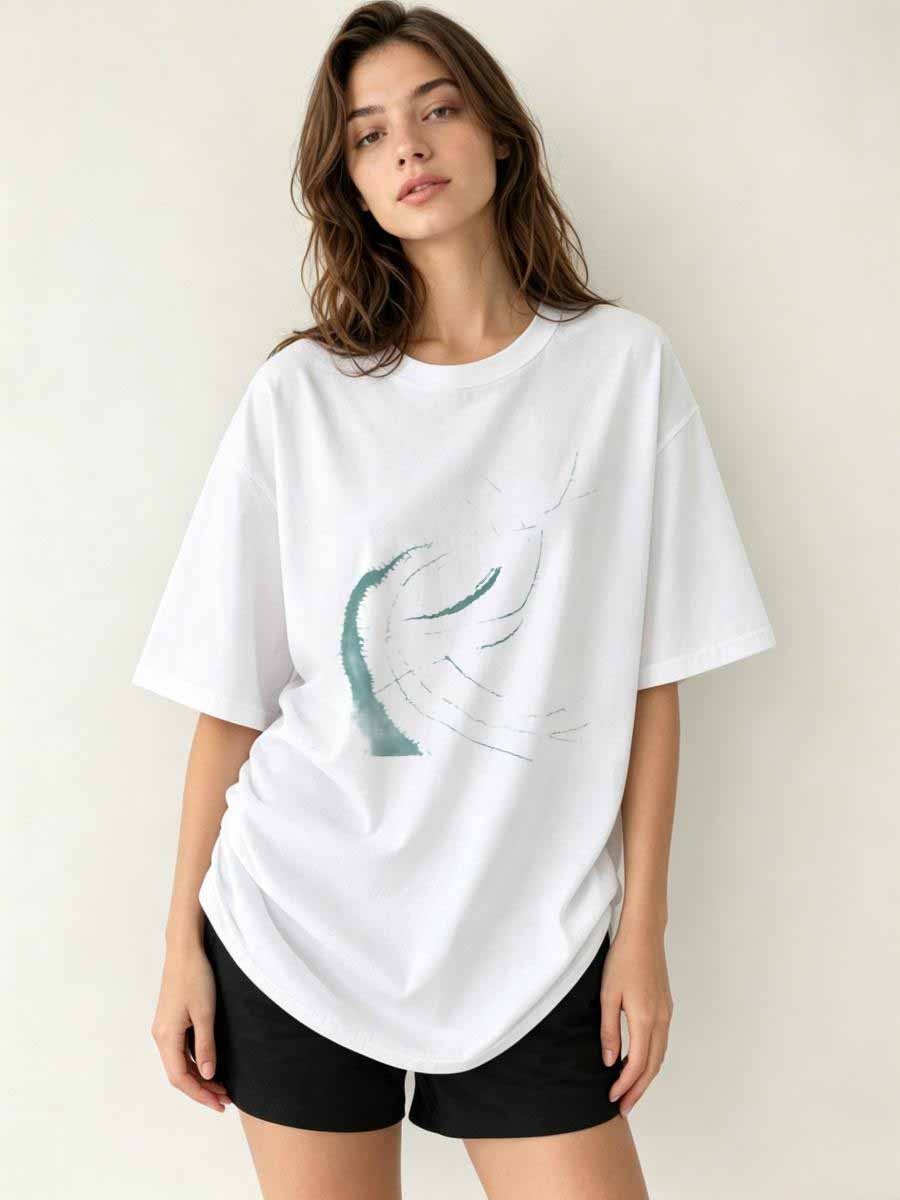T-Shirt Sokak Çekimi Kadın Pam - Urban Street Fashion Photography incelemesi ve fiyatı