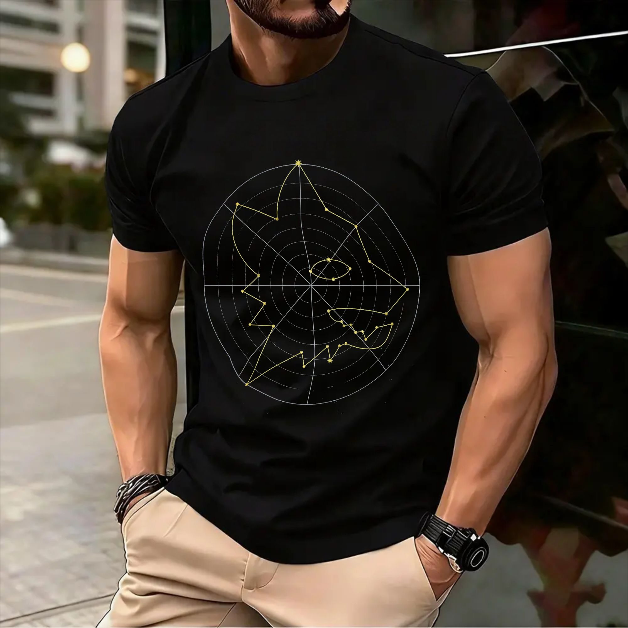 Erkekler Roma Ad Astra T-Shirt - Street Fashion Roma incelemesi ve fiyatı