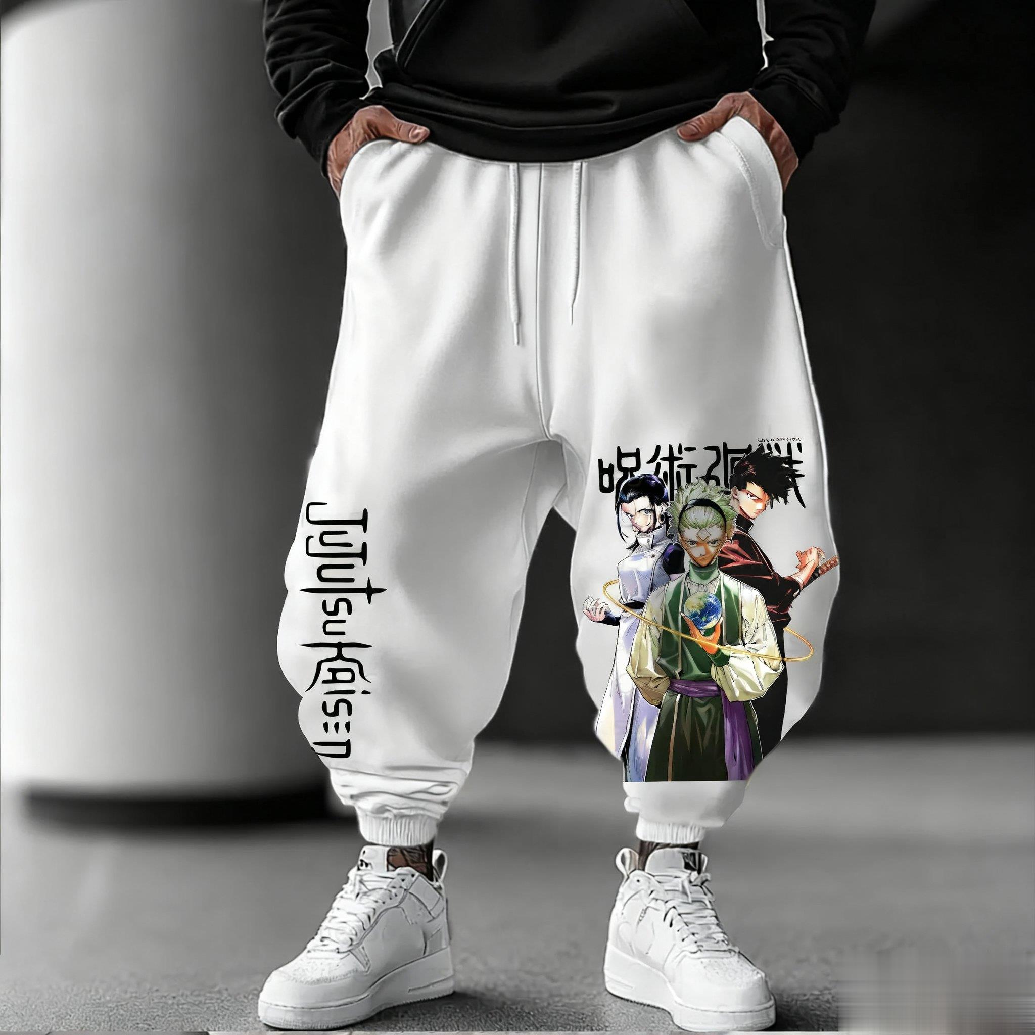 Jujutsu Kaisen Erkekler koşu p - Street Fashion In Japan incelemesi ve fiyatı