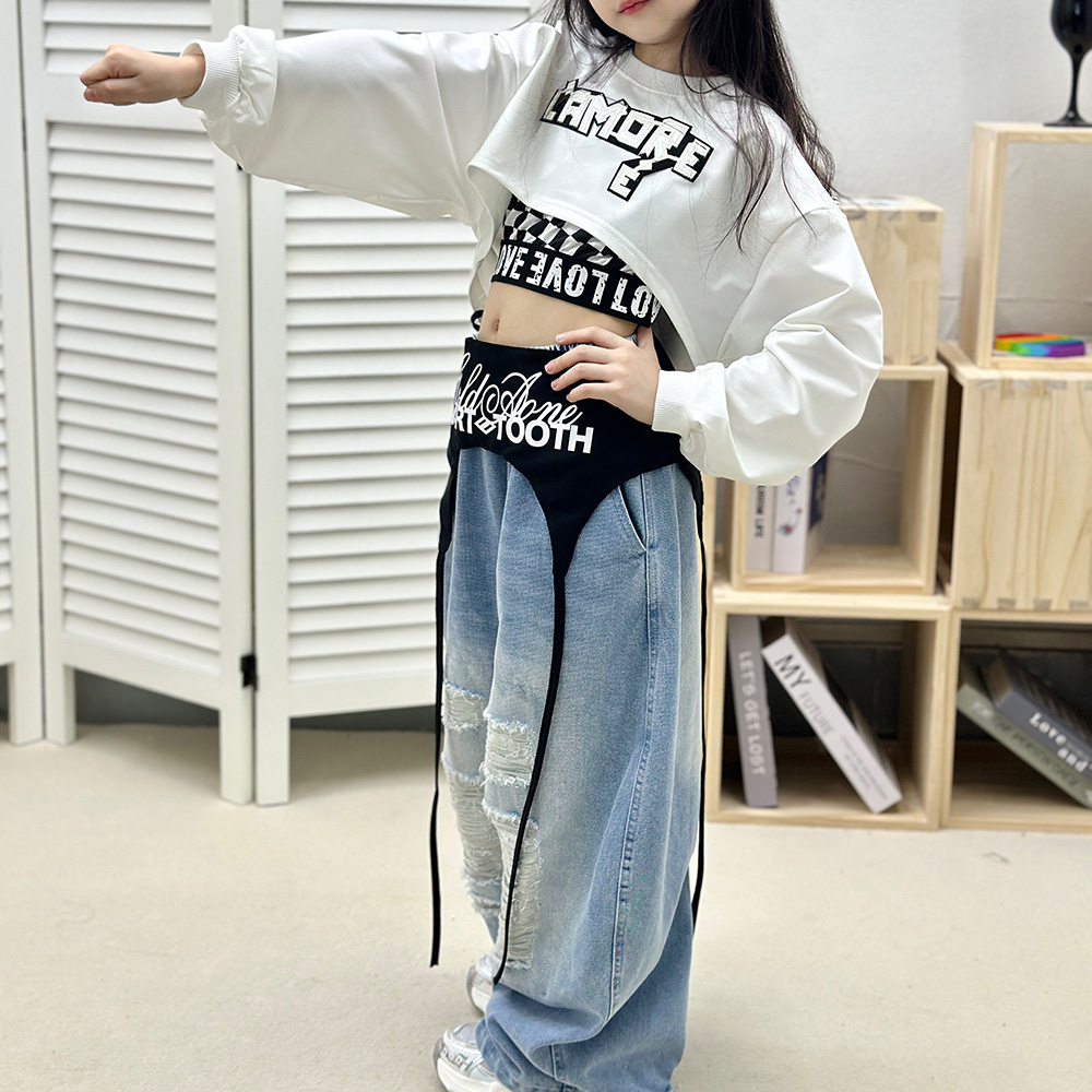Hip Hop Kız Modası K-pop Crop  - Street Fashion Kpop incelemesi ve fiyatı