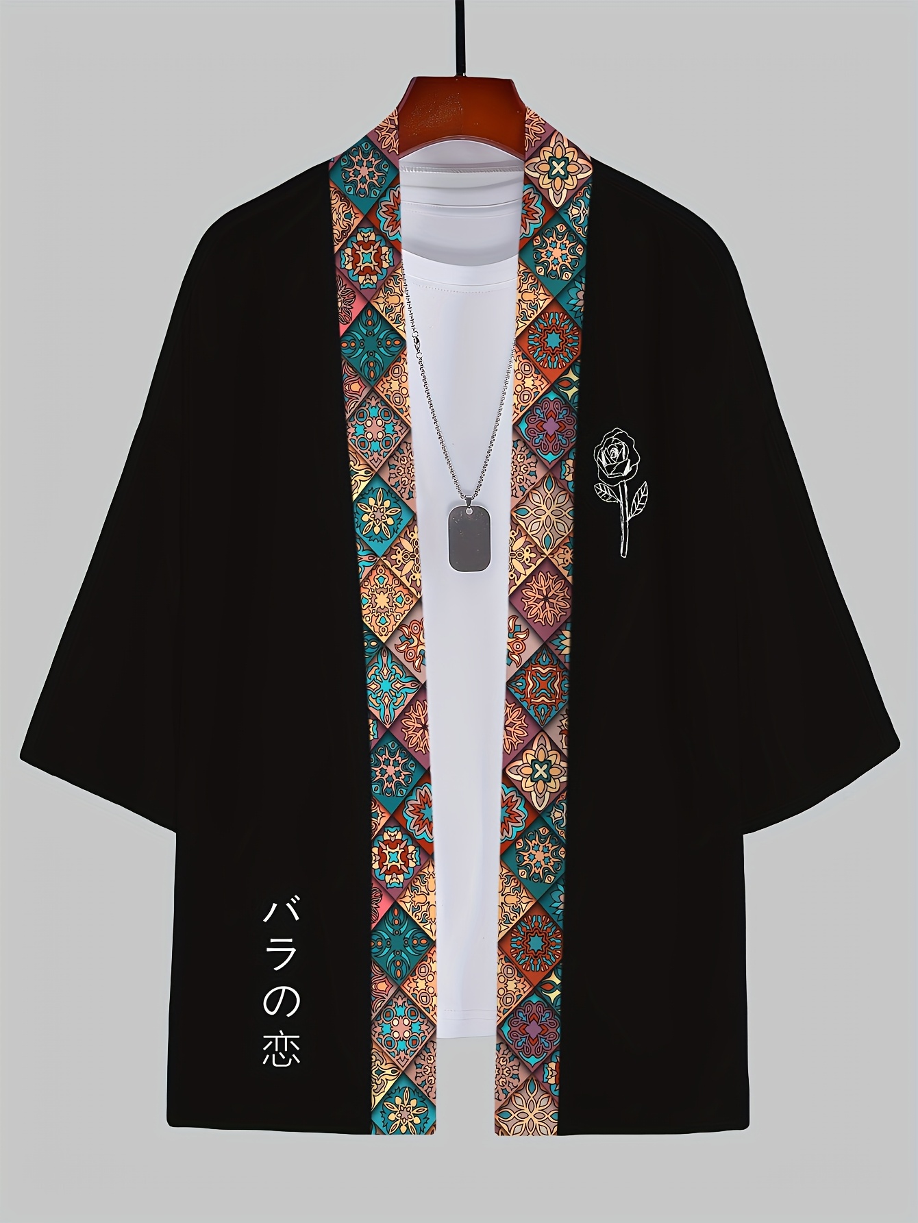 2026 Yaz Erkek Kimono 3D Baskı - Street Fashion Designers incelemesi ve fiyatı