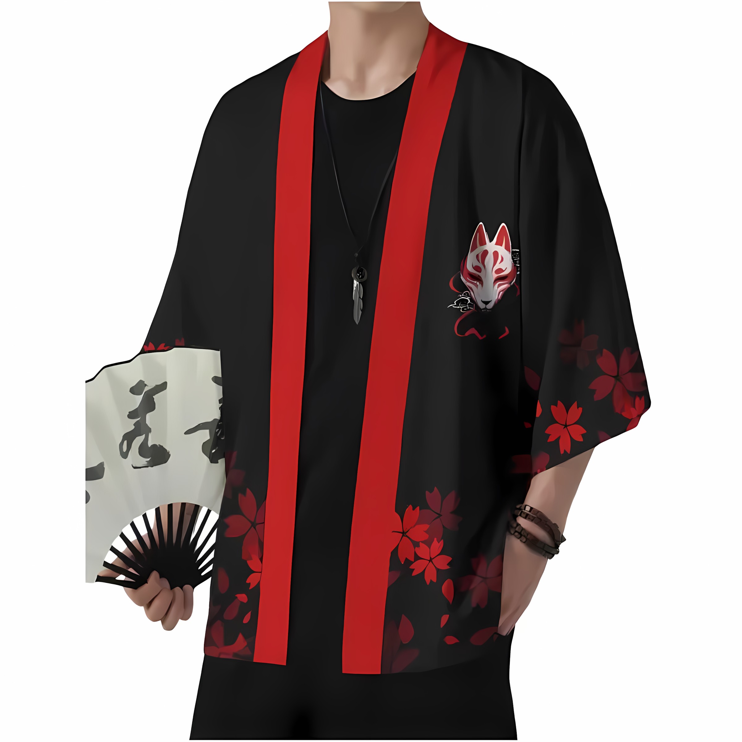 2026 Yaz Yeni Stil Erkek Kimon - Street Fashion Style incelemesi ve fiyatı