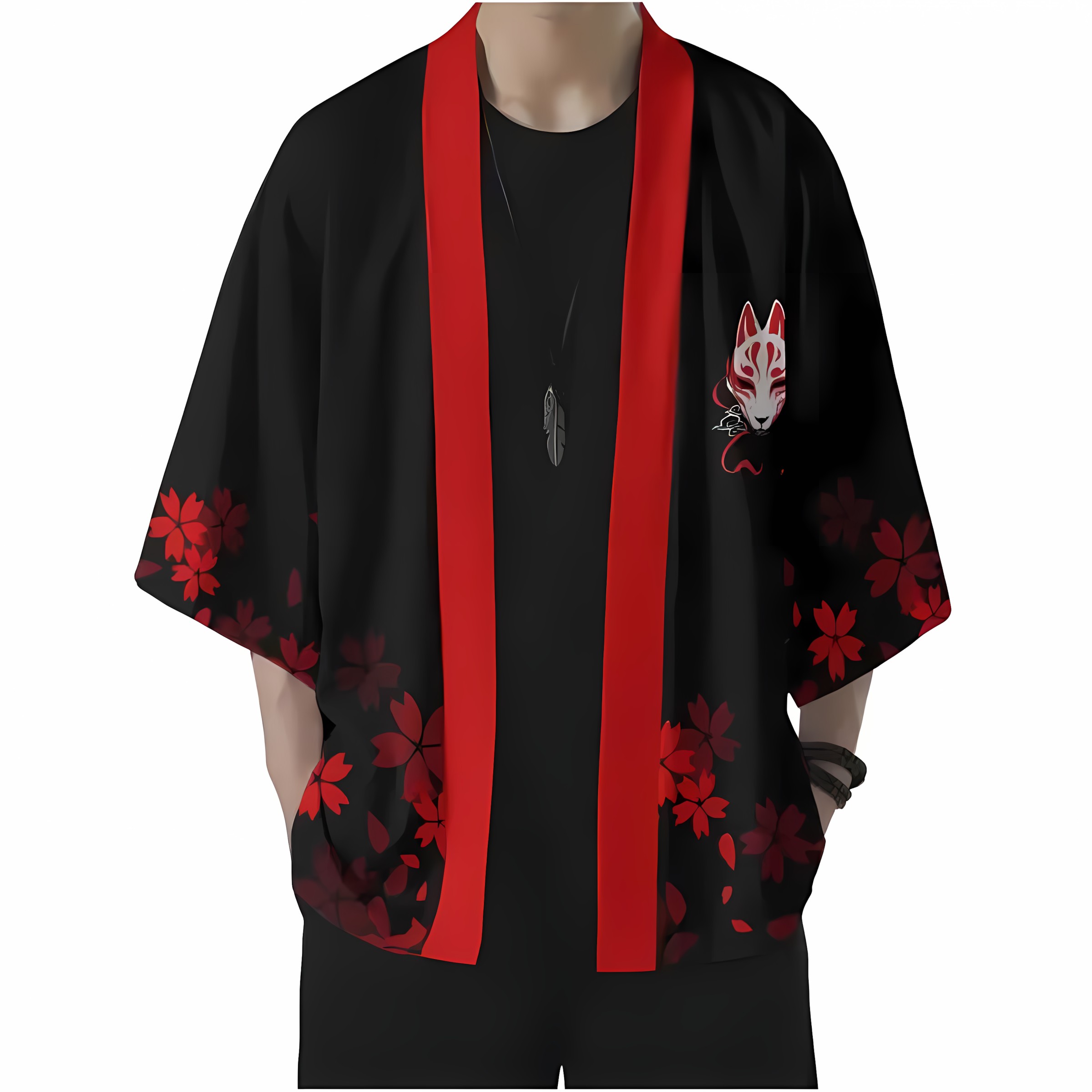 2026 Yaz Yeni Stil Erkek Kimon - Street Fashion Style incelemesi ve fiyatı