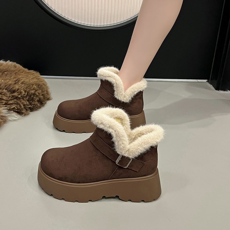 Kış Modası Kalın Tabanlı Kadın - Street Fashion Online incelemesi ve fiyatı