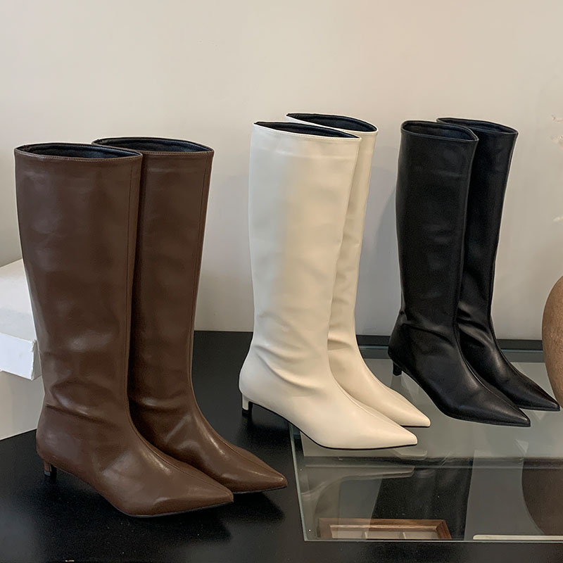 Moda Sivri Burunlu Diz Üstü Çi - Street Fashion Luxury incelemesi ve fiyatı