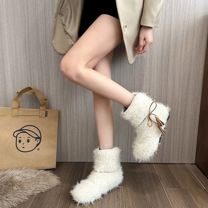 Düz Renk Polar Astarlı Beyaz B - Street Fashion Online incelemesi ve fiyatı