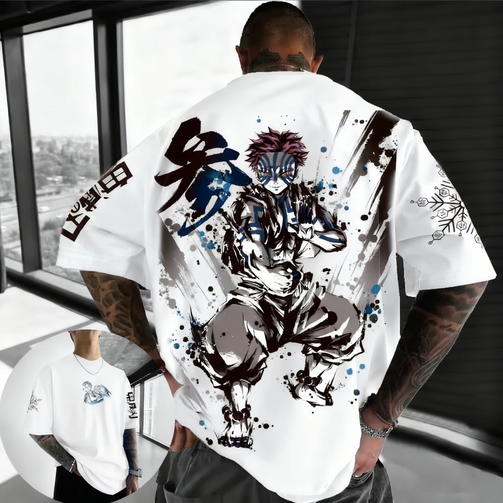 Yaz Artı Boyutu Demon Slayer A - Street Fashion Of Japan incelemesi ve fiyatı