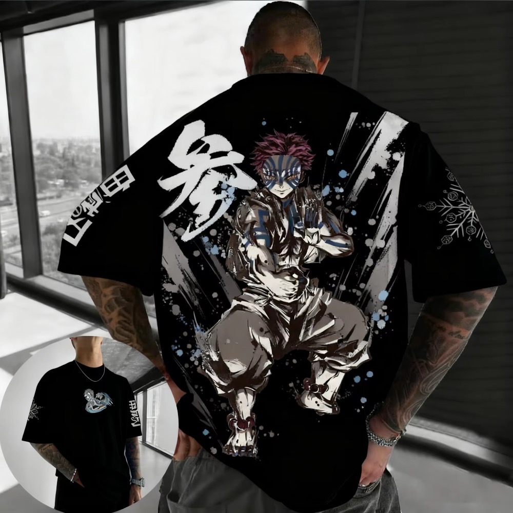 Yaz Artı Boyutu Demon Slayer A - Street Fashion Of Japan incelemesi ve fiyatı