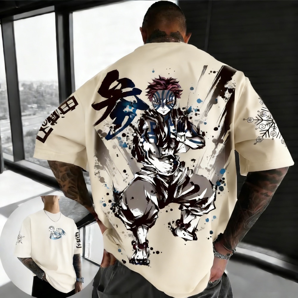 Yaz Artı Boyutu Demon Slayer A - Street Fashion Of Japan incelemesi ve fiyatı