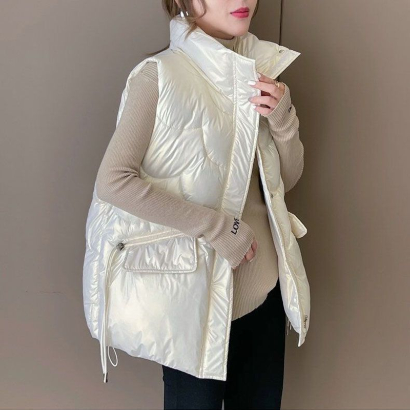 2024 Yeni Kaz Tüyü Yelek Kadın - Puffer Vest Padded incelemesi ve fiyatı