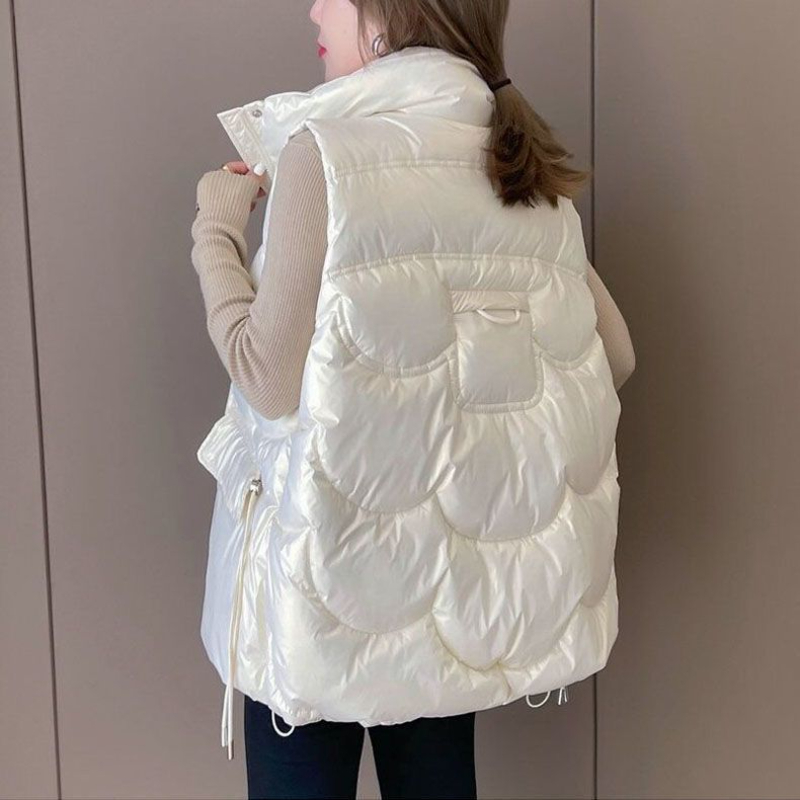 2024 Yeni Kaz Tüyü Yelek Kadın - Puffer Vest Padded incelemesi ve fiyatı