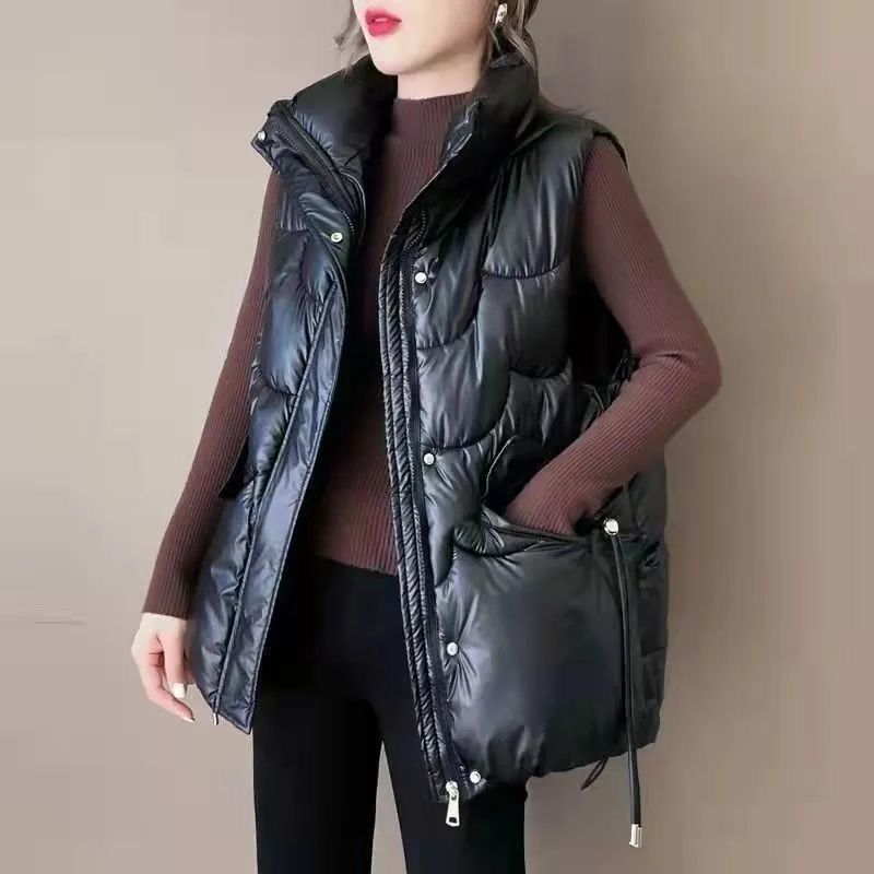 2024 Yeni Kaz Tüyü Yelek Kadın - Puffer Vest Padded incelemesi ve fiyatı