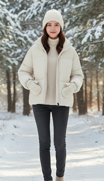 Parka Kadın Mont Ceket Sonbaha - Puffer Vest Padded incelemesi ve fiyatı