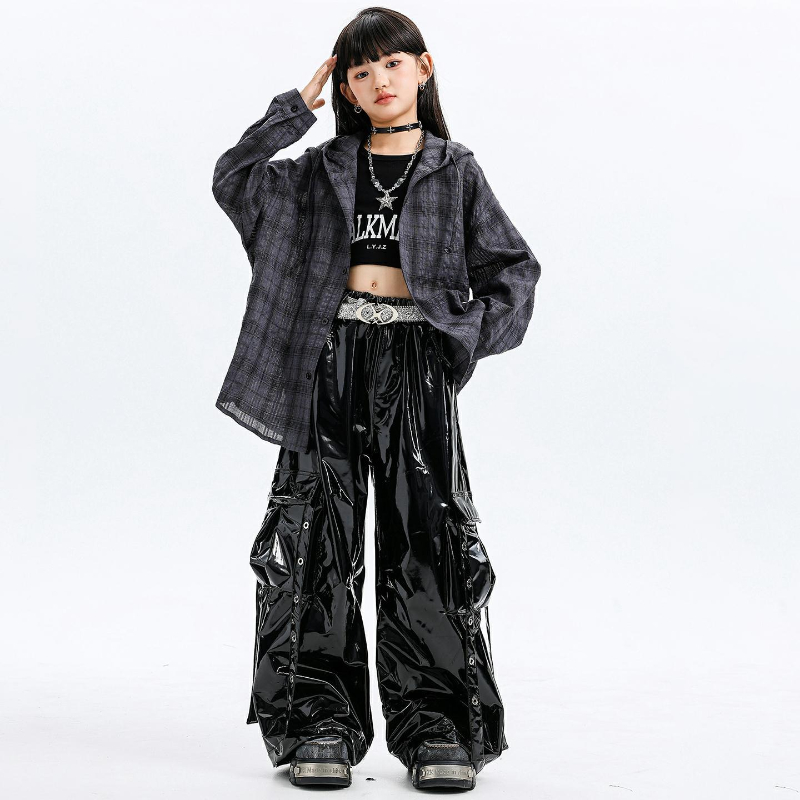 Kızlar Caz Dans Kostümleri Kap - Street Fashion Kpop incelemesi ve fiyatı