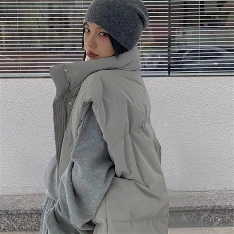 2024 yeni kore kışlık ceketler - Puffer Vest Padded incelemesi ve fiyatı