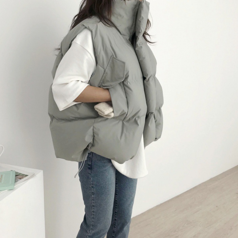 Kadın Pamuklu Mont 2025 Kış Ye - Puffer Vest Padded incelemesi ve fiyatı
