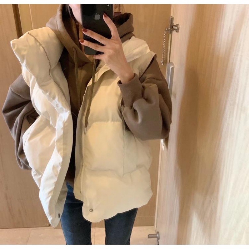 Kadın Pamuklu Mont 2025 Kış Ye - Puffer Vest Padded incelemesi ve fiyatı