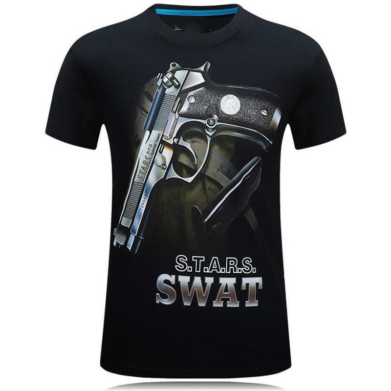 Sert Adam Tarzı 3D Baskı T-shi - Street Fashion For Short Guys incelemesi ve fiyatı