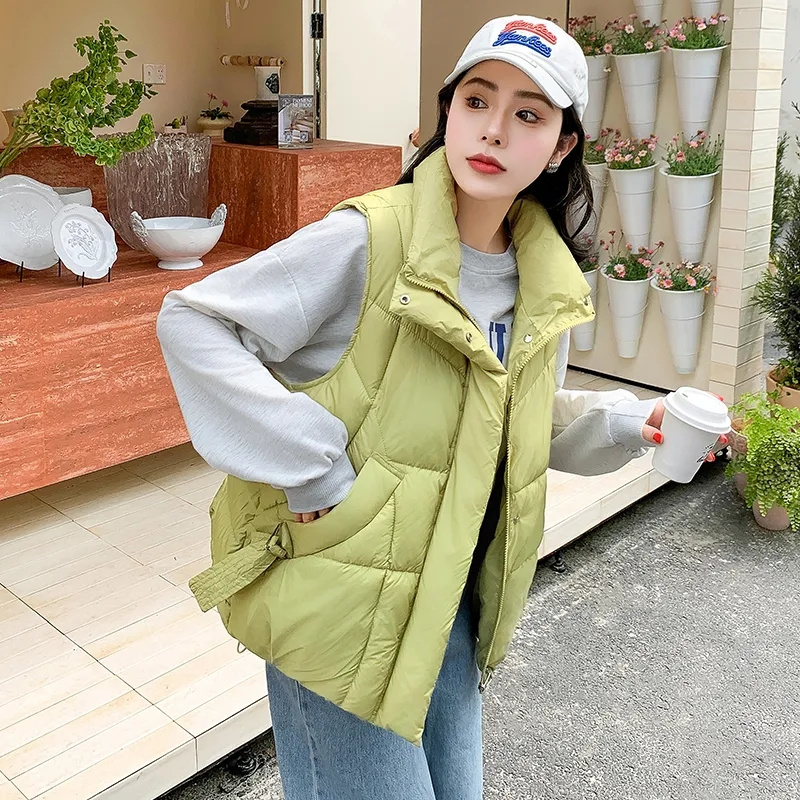2024 yeni kore kadınlar kış ki - Puffer Vest Padded incelemesi ve fiyatı