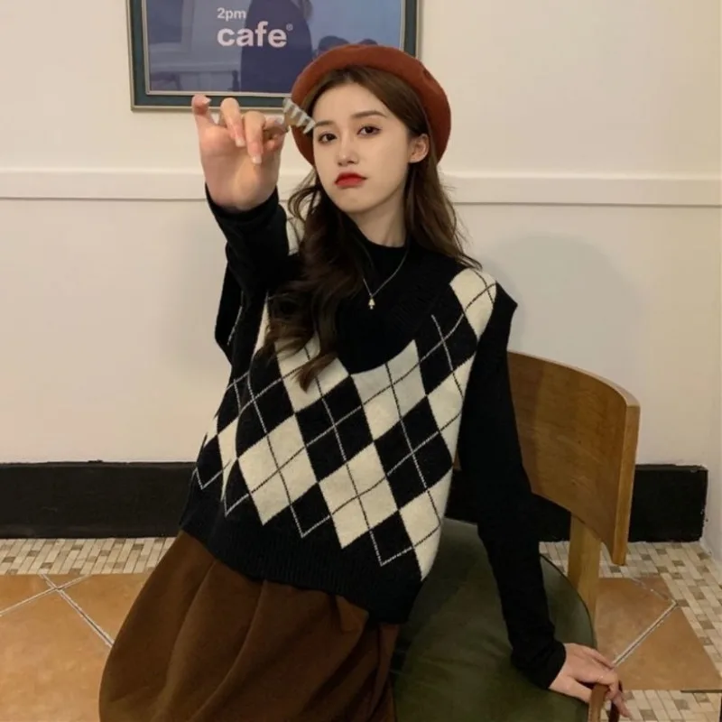 Kazak yelekler kadın baklava d - Street Fashion Of Japan incelemesi ve fiyatı